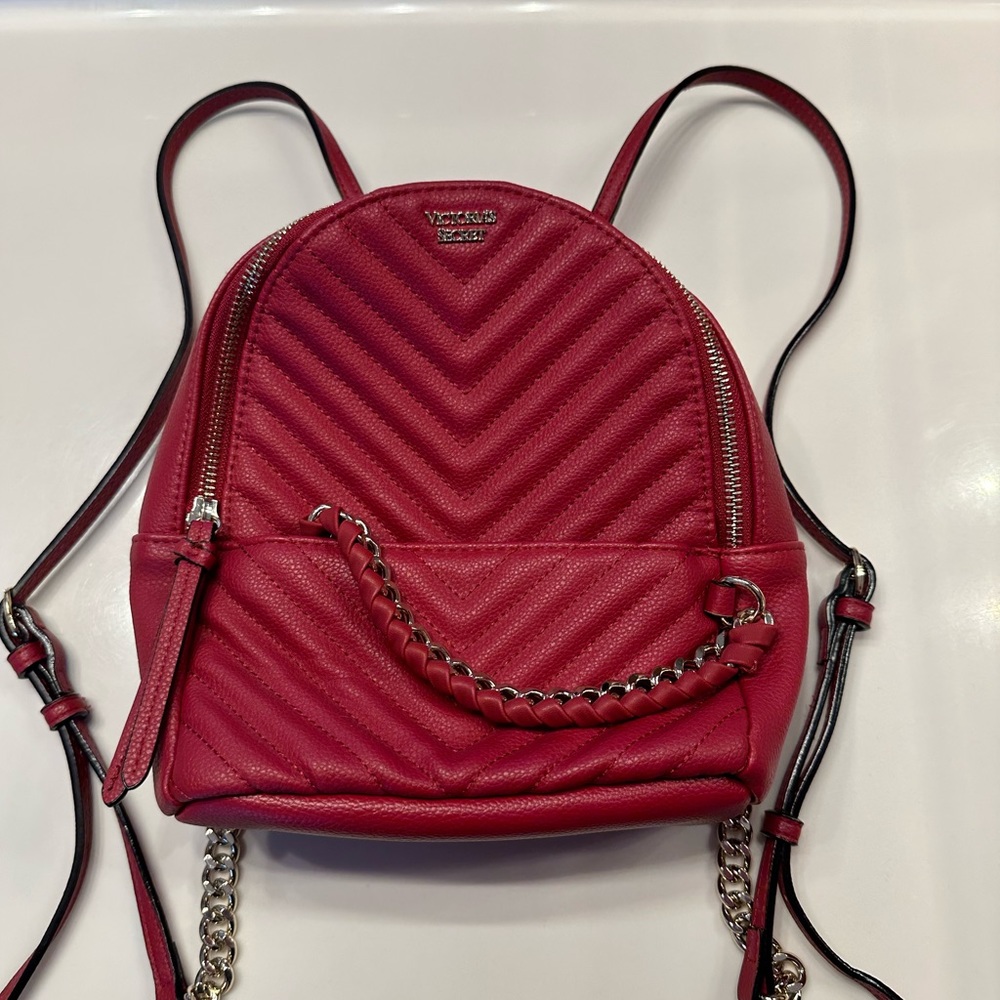Victoria’s Secret Red Backpack